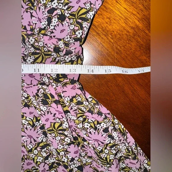 Lost + Wander Lovestoned Maxi Dress Women's Floral Tiered Lined Dress Size Small - Picture 7 of 14